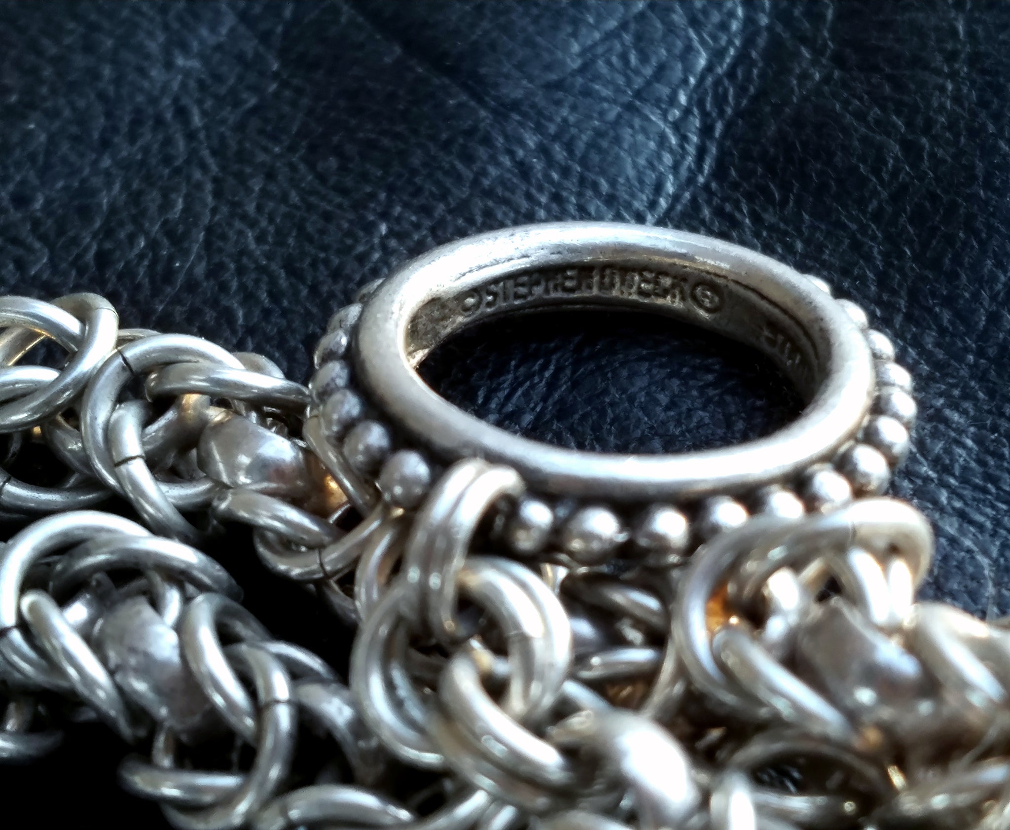 Vintage Intricate Byzantine Chain Necklace