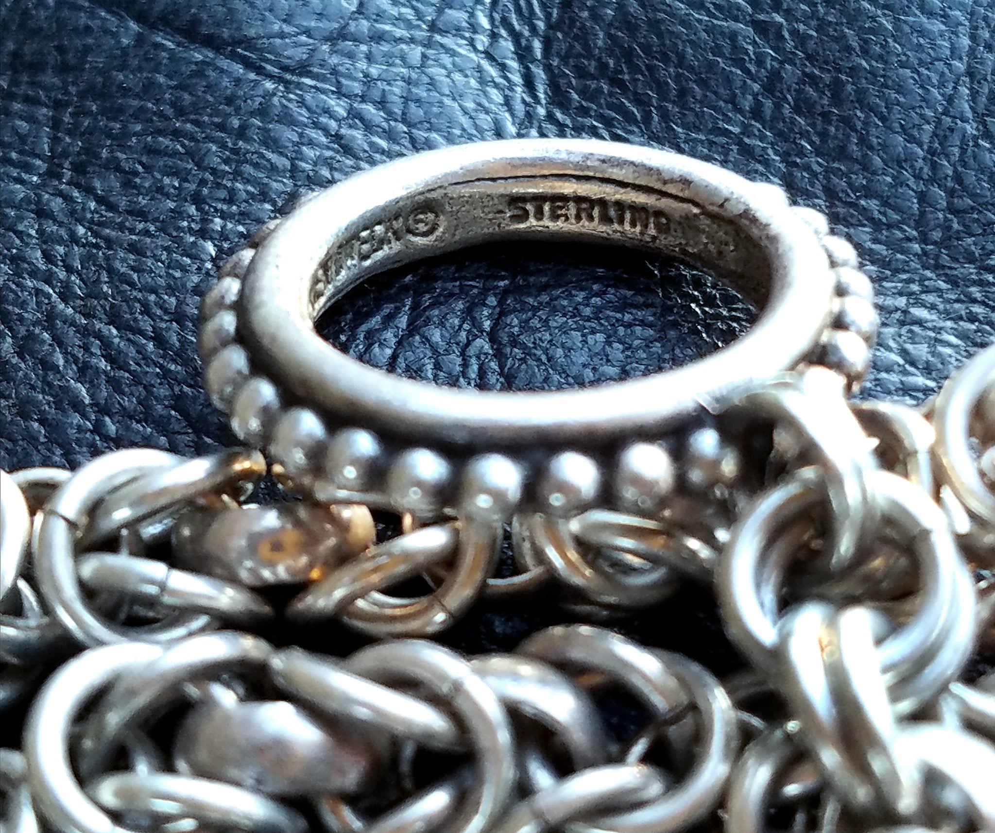 Vintage Intricate Byzantine Chain Necklace