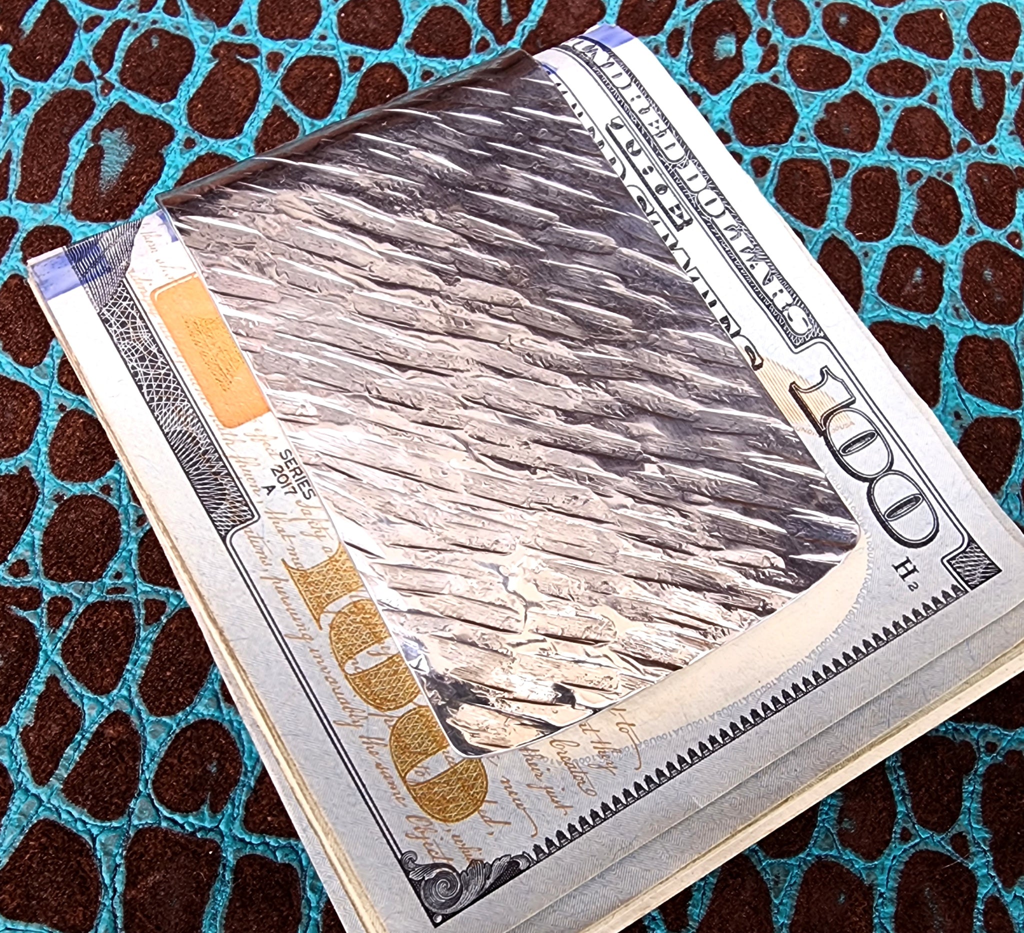 Phantom Ridge Phantom Ridge Special money clip – SterlingSilverMoneyClips.com