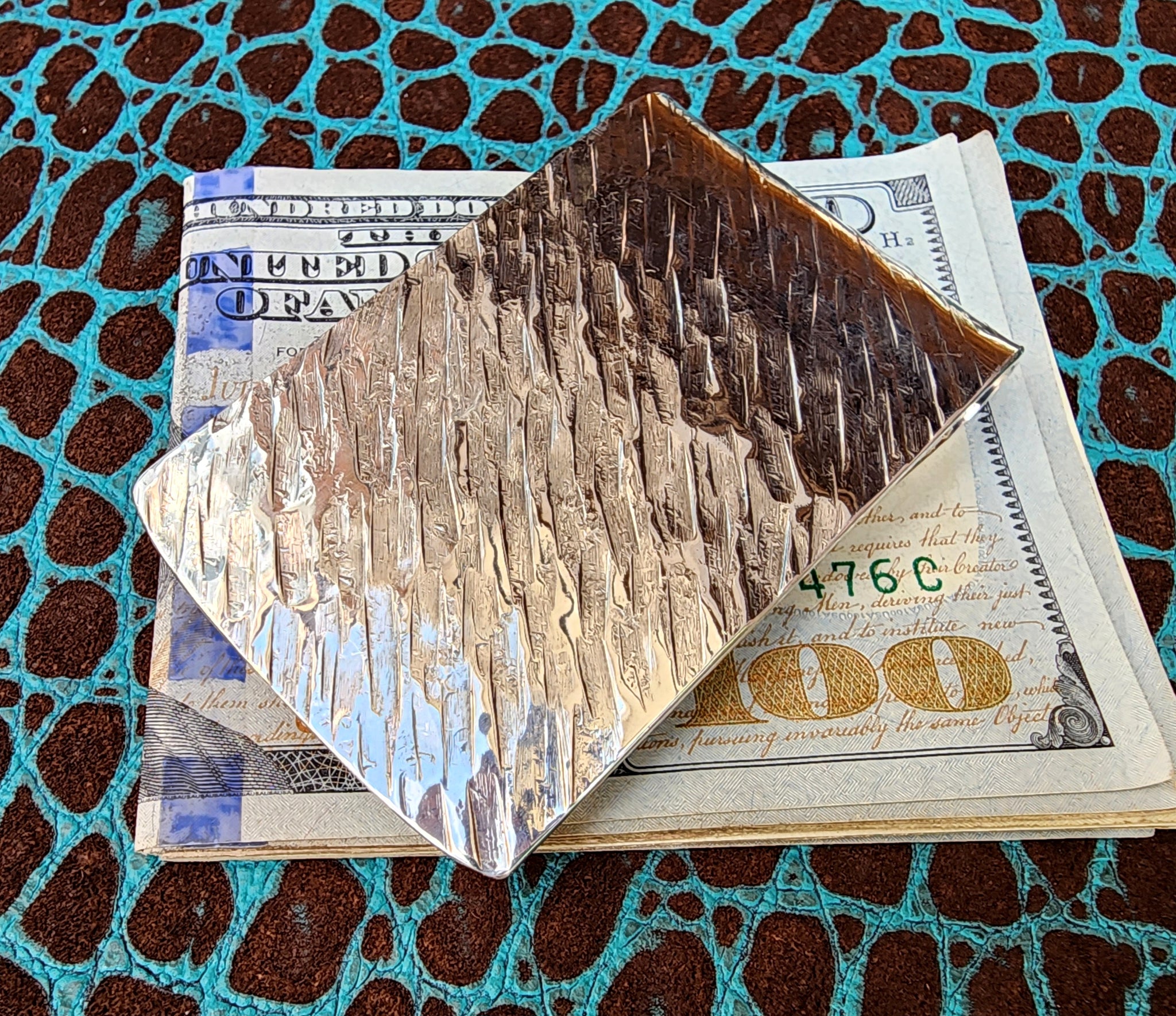 Phantom Ridge Phantom Ridge Special money clip – SterlingSilverMoneyClips.com