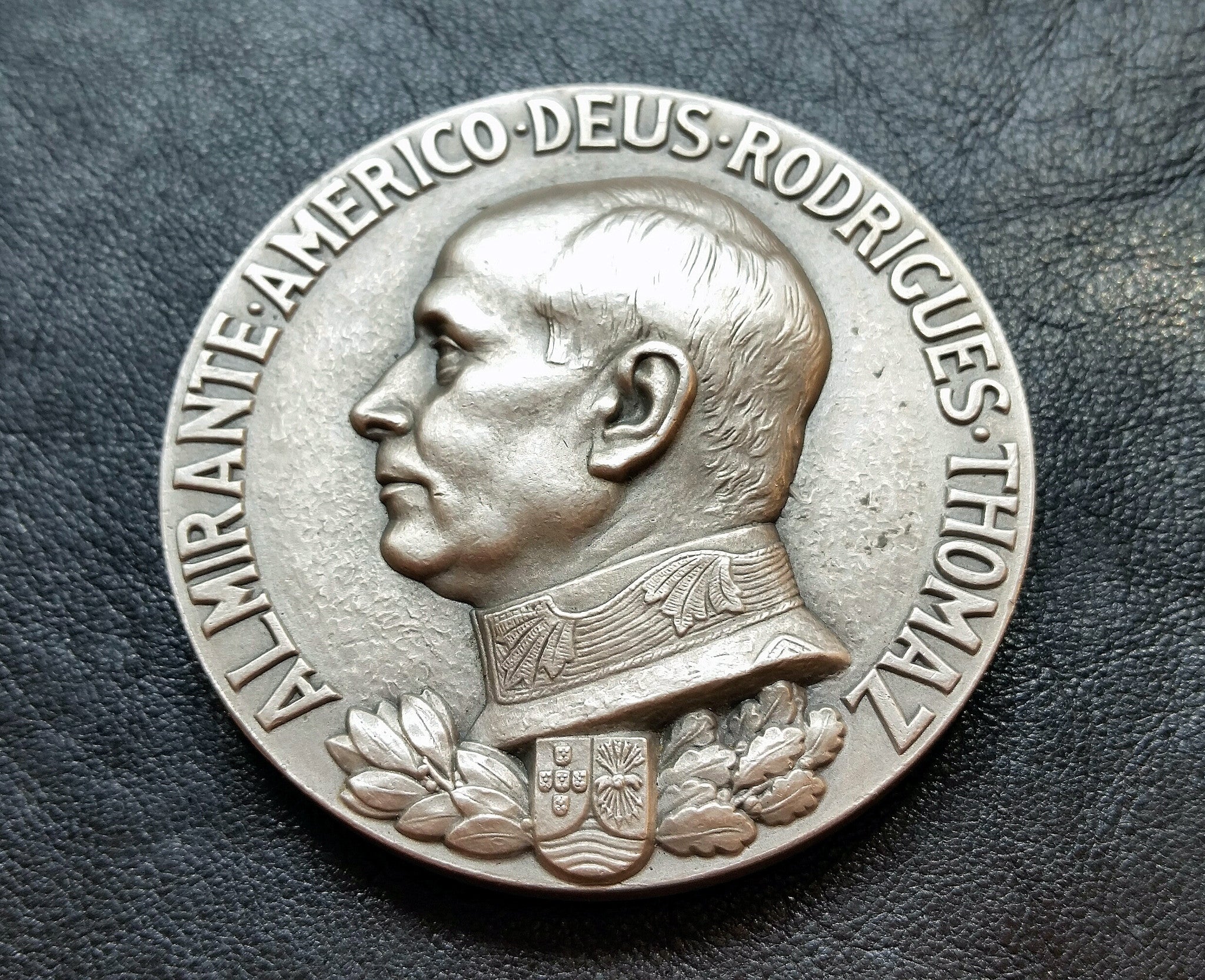 Portuguese Presidential Visit Silver medal obverse